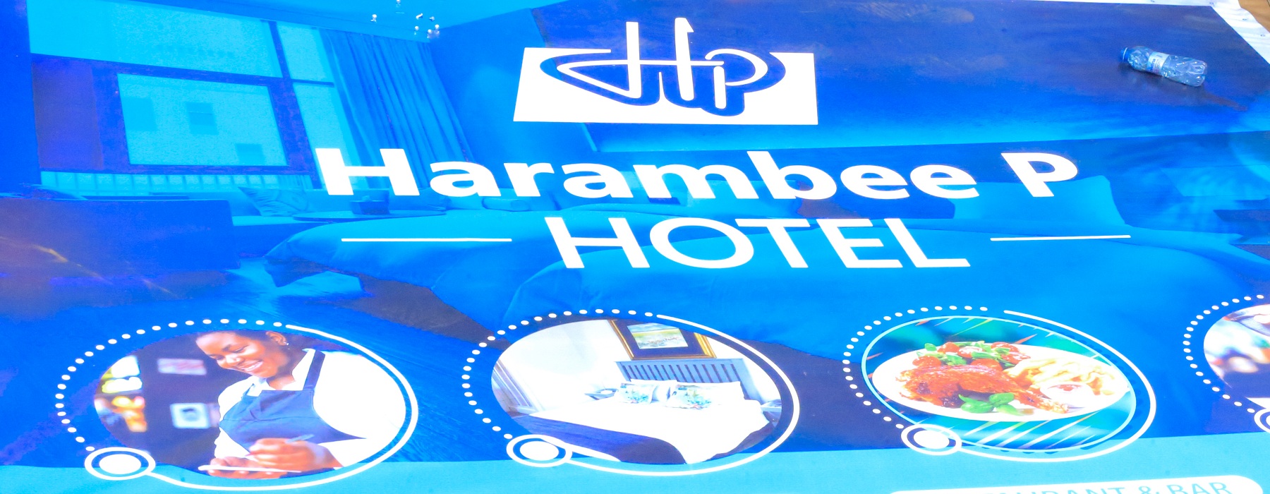 Harambee P Hotel Signpost